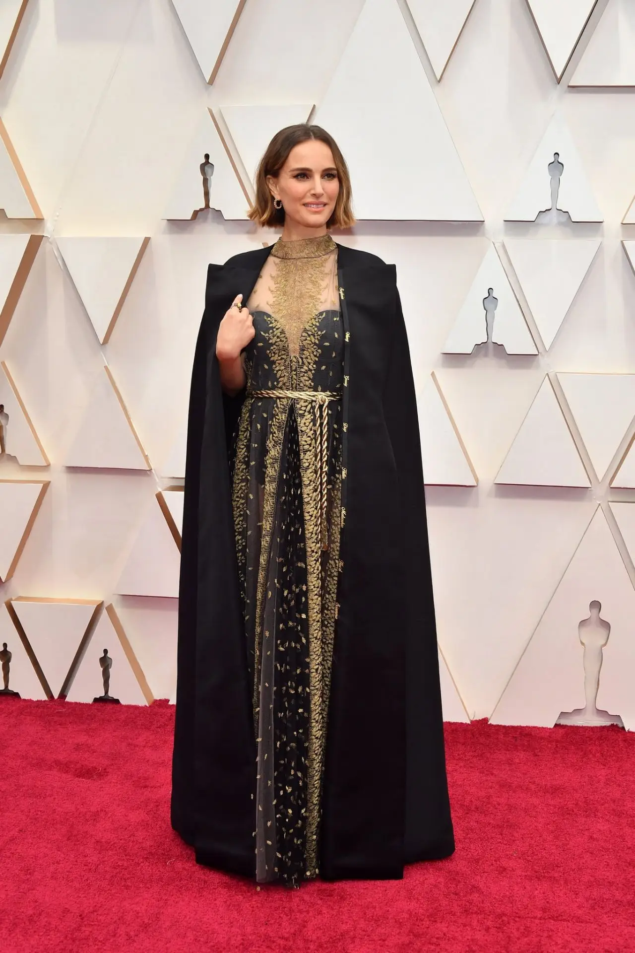 Natalie Portman at Oscars 2020 Red Carpet Annual Academy Awards